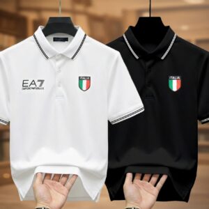 Premium Polo shirt (Black and White) Combo